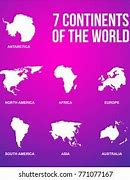 Image result for The 7 Continents of the World