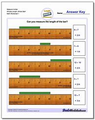 Image result for Math Measurement Worksheets Inches