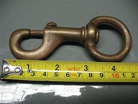 Image result for Antique Brass Swivel Snap Hook