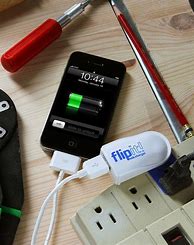 Image result for Portable Power Charger USB Blue Light