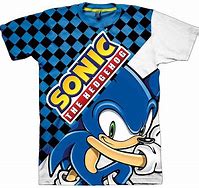 Image result for Sonic the Hedgehog T-shirt
