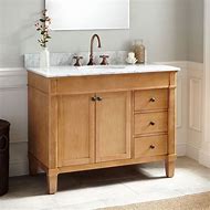 Image result for 42 Inch Bathroom Vanity Oak