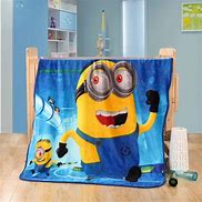 Image result for Plush Throw Fleece Blanket Minion