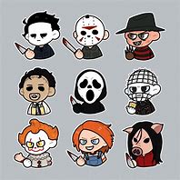Image result for Cartoon Characters Horror Style