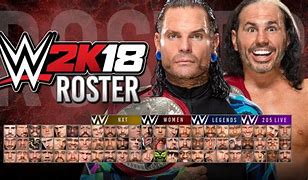 Image result for WWE 2K18 PS4 Roster