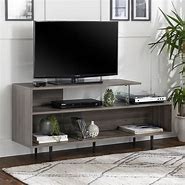 Image result for Mid Century Corner TV Stand