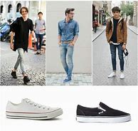 Image result for Shoes to Wear with Skinny Jeans Men