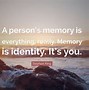 Image result for Memory and Identity Citations