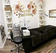 Image result for Lash Room Set Up