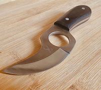 Image result for Knife with Finger Hole in Handle
