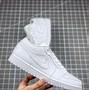 Image result for Air Jordan 1 All White Low Top