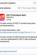 Image result for iOS 17 Beta Build Number
