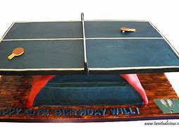 Image result for Table Tennis Birthday Cake