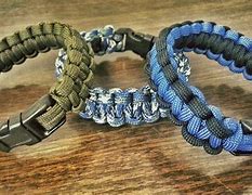Image result for Paracord Bracelet without Buckle