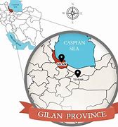 Image result for Gilan Iran Map