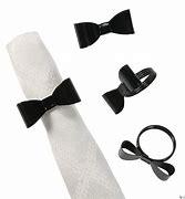 Image result for Bow Tie Napkin Rings