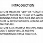 Image result for Suture Thread Types