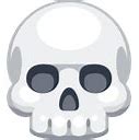 Image result for Skull Emoji Text