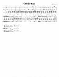 Image result for French Horn Gravity Falls Sheet Music