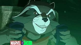 Image result for Guardians of the Galaxy Animated Rocket