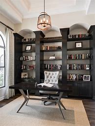 Image result for Small Home Office Library Ideas