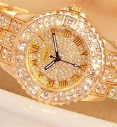 Image result for Rose Gold Diamond Watches for Women