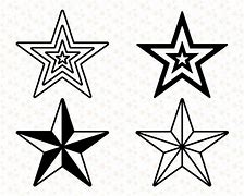 Image result for Star with Lines SVG