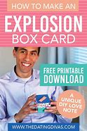 Image result for Pop Up Suprise Box Template