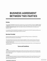 Image result for Contract Agreement Between Two Companies