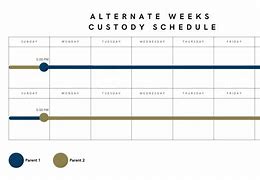 Image result for 5 2 Custody Schedule