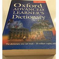 Image result for Oxford Dictionary 7th Edition