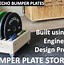 Image result for DIY Bumper Plate Stirage