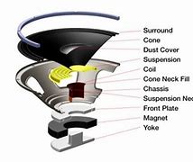 Image result for Inside a Speaker Cone