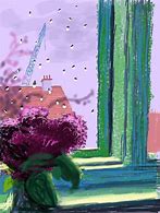 Image result for David Hockney iPhone Art