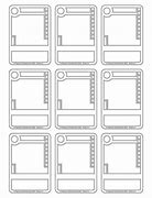 Image result for Blank Game Card Template Printable