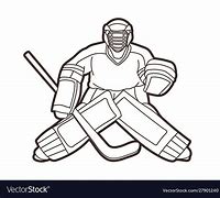 Image result for High-Scoring Hockey Goalie Cartoon
