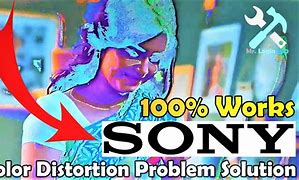 Image result for Sony TV Color Problems