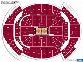 Image result for Miami Heat Stadium-Seating Chart