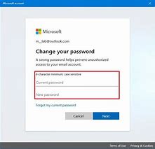 Image result for How to Change Password On Microsoft Account