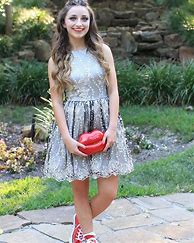 Image result for Homecoming Dress with Converse