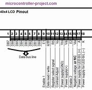 Image result for HD44780 LCD Pinout