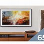 Image result for Where Is the Sensor On a 65 Inch Samsung Frame TV