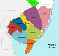 Image result for Map of South NJ