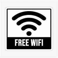 Image result for Free Cable Wi-Fi Sign