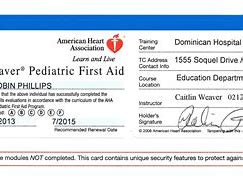 Image result for CPR Instructor Card