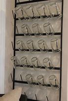 Image result for Wall Mounted Glassware Drying Rack