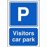 Image result for Visitor Car Park Signs