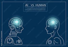 Image result for Human vs Robot Line Art