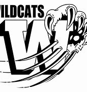 Image result for Wildcat Logo Clip Art Black White