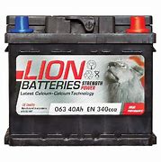 Image result for Lion 063 Car Battery